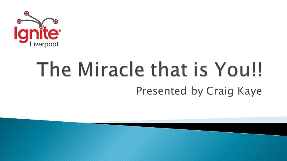 Craig Kaye - The Miracle That Is You